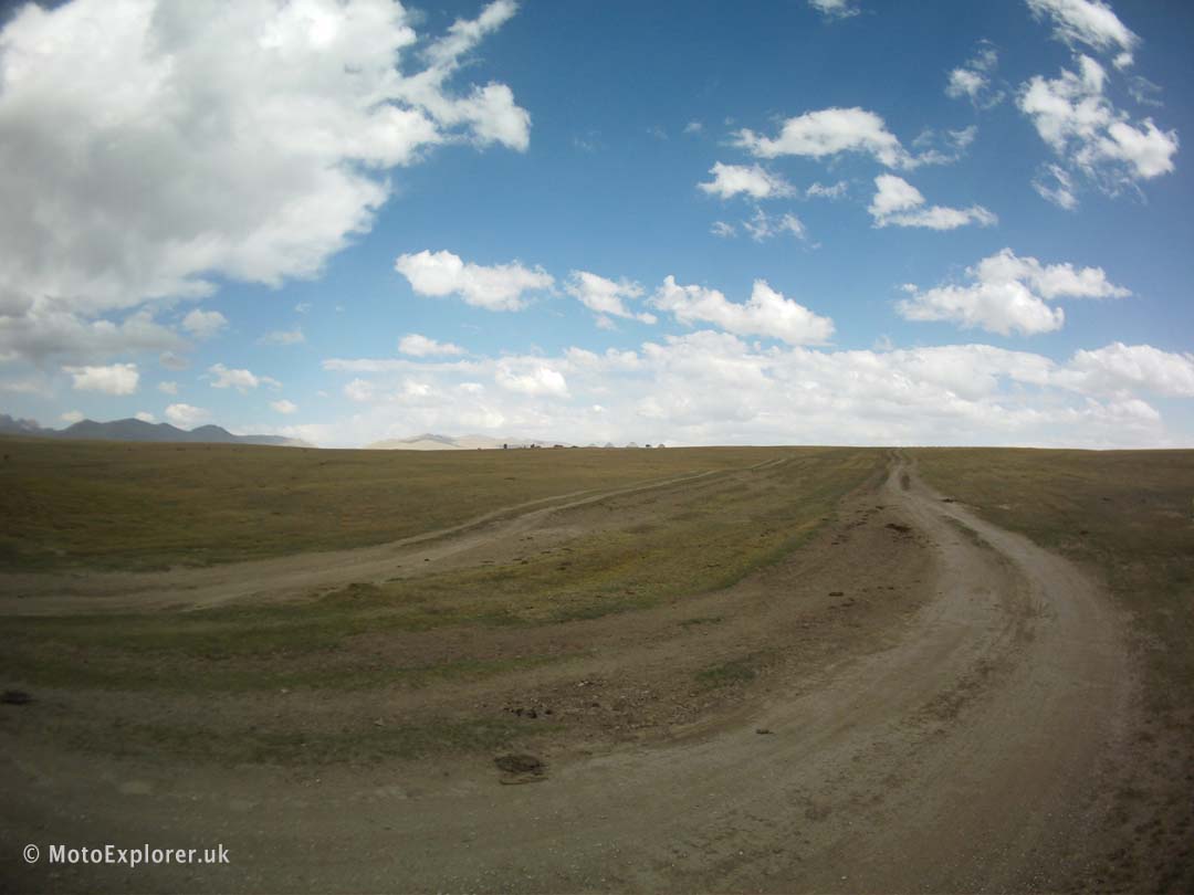 vast wilderness road kazakhstan