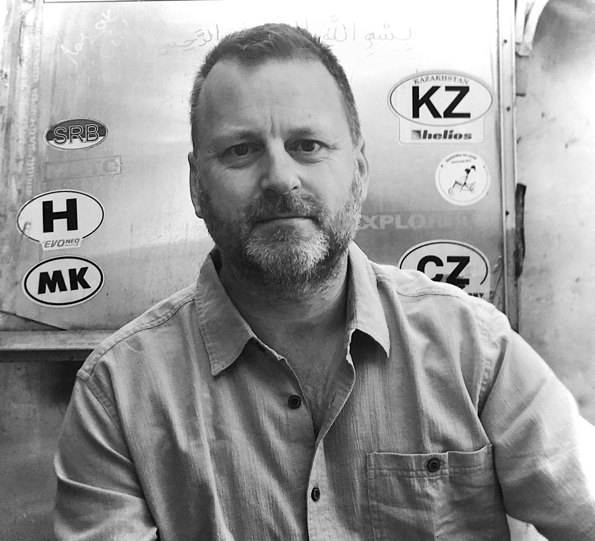 driver HGV courier steve Hotson motoexplorer