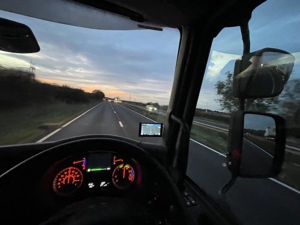 driving lorry